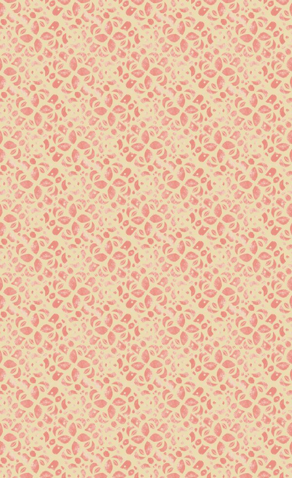 Block-Print-One-Apricot-on-Sand-W Block-Print-One-Apricot-on-Sand-W