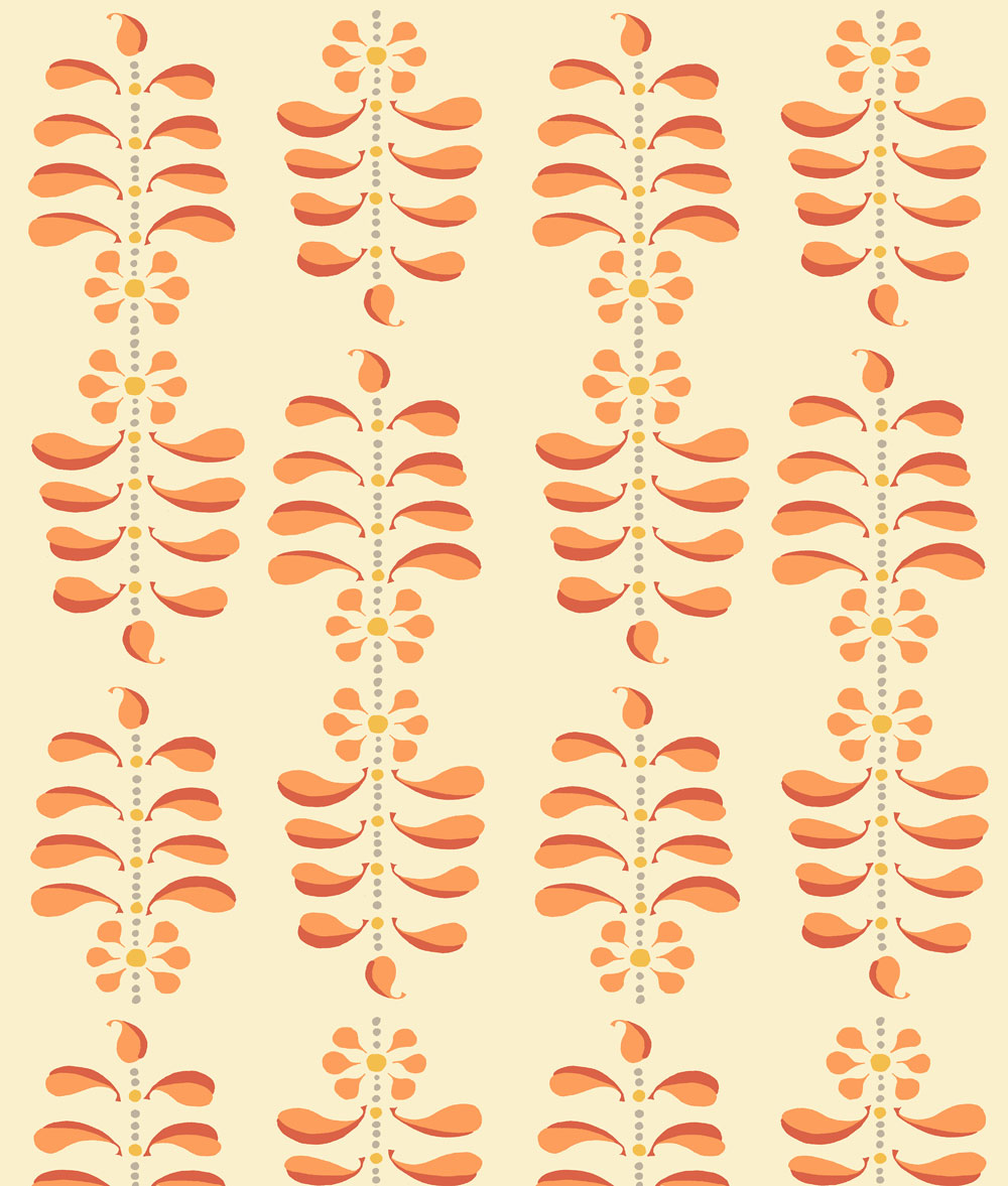 Ladder-Leaf-Large-Coral-on-Ground-GC