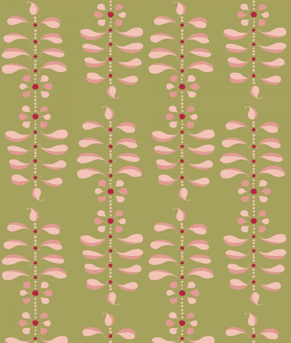 Ladder-Leaf-Large-Pink-on-Grass-GC