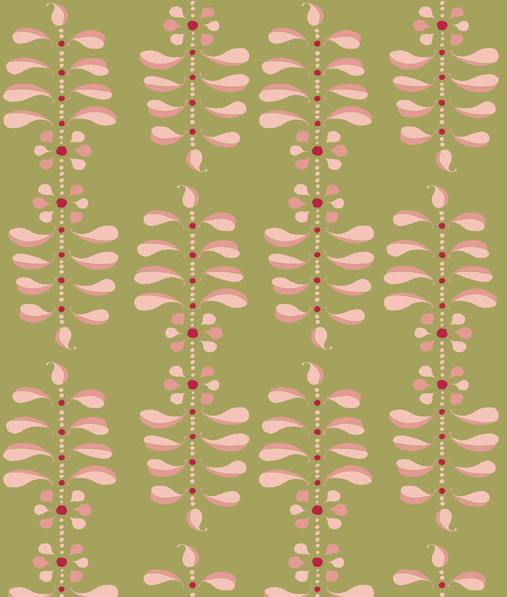 Ladder-Leaf-Large-Pink-on-Grass-GC