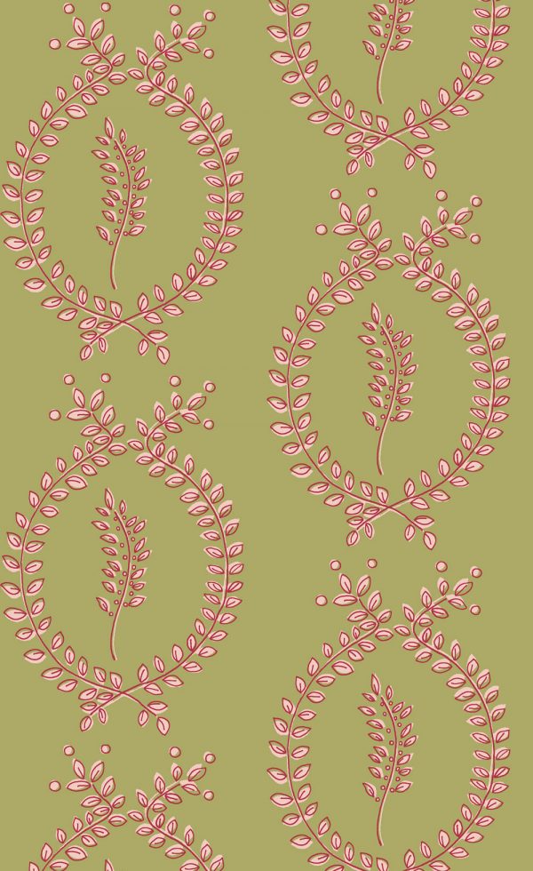 Laurel-Overlay-Large-Olive-Geranium-W Laurel-Overlay-Large-Olive-Geranium-W