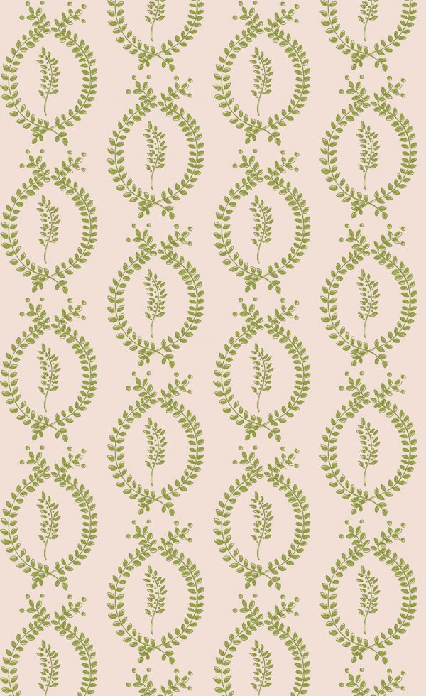 Laurel-Overlay-Standard-Green-Rose-W