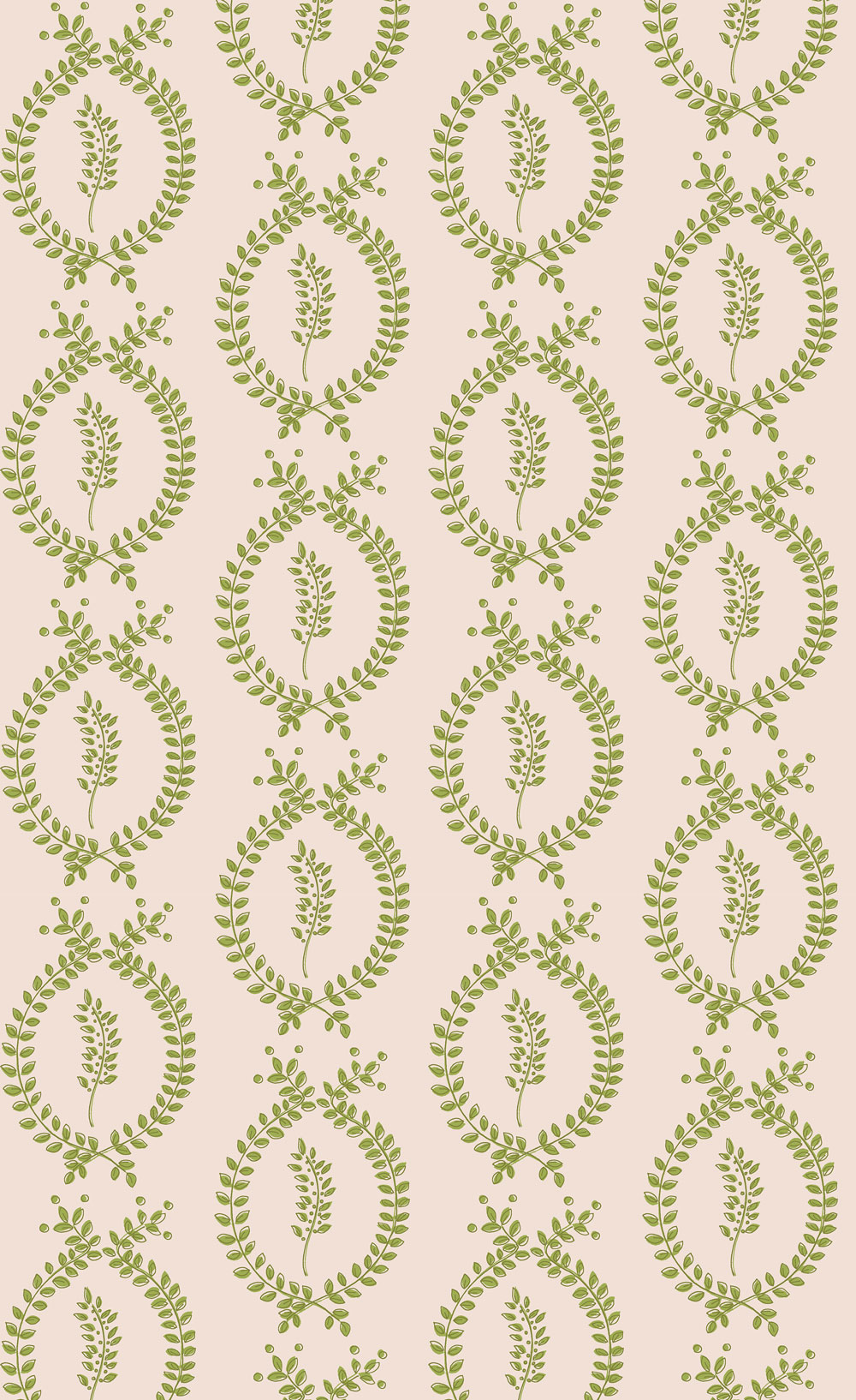 Laurel-Overlay-Standard-Green-Rose-W