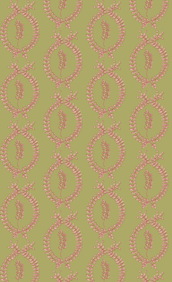 Laurel-Overlay-Standard-Olive-Geranium-W Laurel-Overlay-Standard-Olive-Geranium-W