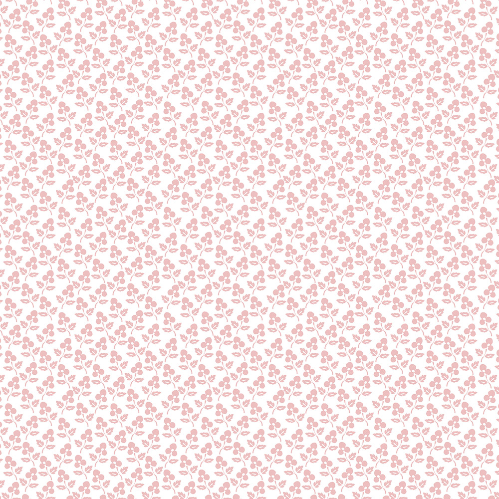 Pansy Block Pink - linen