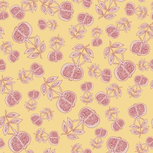 Pink Red on Clotted Cream