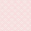 "Alice" Linen in White Grey on Pale Pink