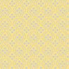 "Alice" Linen in Pale Grey on Yellow