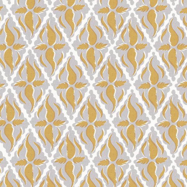 "Basil B" Linen in Grey Gold