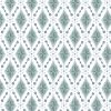 "Basil" Linen in Blue Green