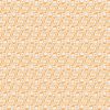 "Doodle" Linen in 60's Tangerine