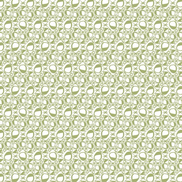 "Doodle" Linen in Basil Green