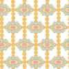 "Dublin Daisy" Linen in Rose Butter Blue