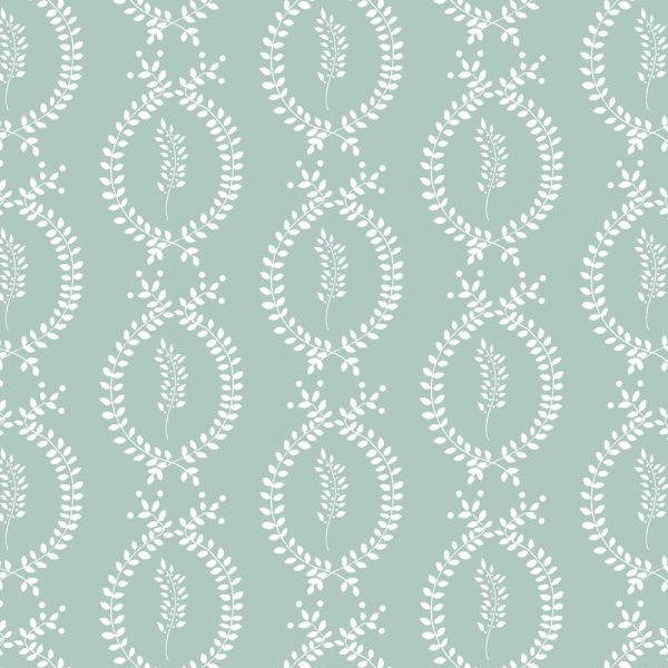 "Laurel" Linen in Reverse Sea Green