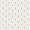 "Leaf Flower" Linen in Pink