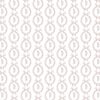 "Little Laurel" Linen in Sepia on Pink