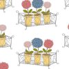 "Maud's Basket" Linen in Multi