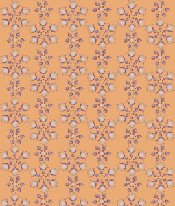 ogee-tangerine-gc.jpg "Ogee" Grasscloth in Tangerine