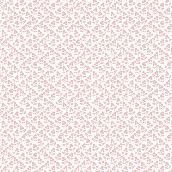 "Pansy Block" Linen in Pink